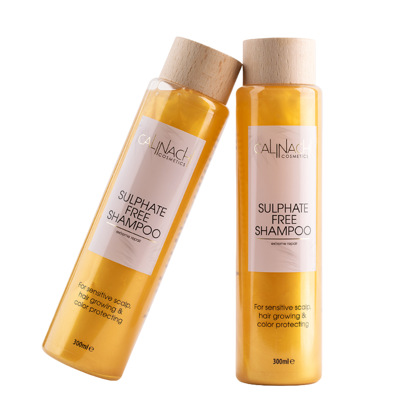 Protein & Caffeine Scalp and Hair Shampoo, Sulfate-free, 300ml.