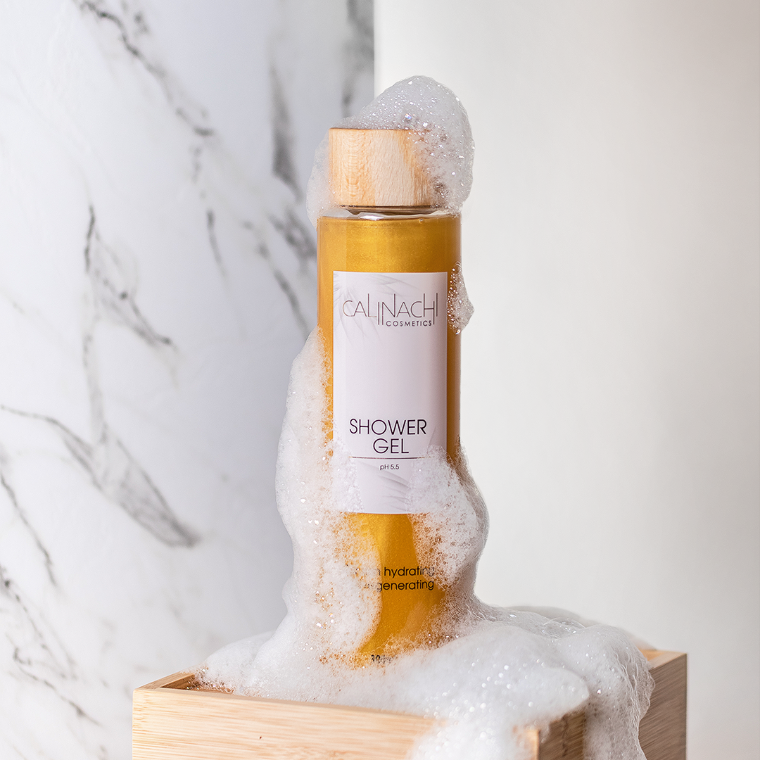 Shower Gel, Lotus and Centella extract, pH 5.5, 300ml.